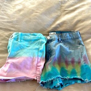 Girl Jean shorts in good condition size 14